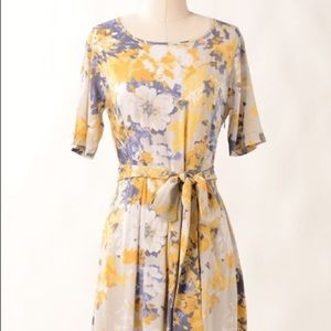 DownEast Floral Tie Dress